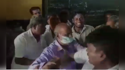 உள்ளாட்சித் தேர்தல்: அங்கனூர் கிராம வாக்குச்சாவடியில் அடிதடி!