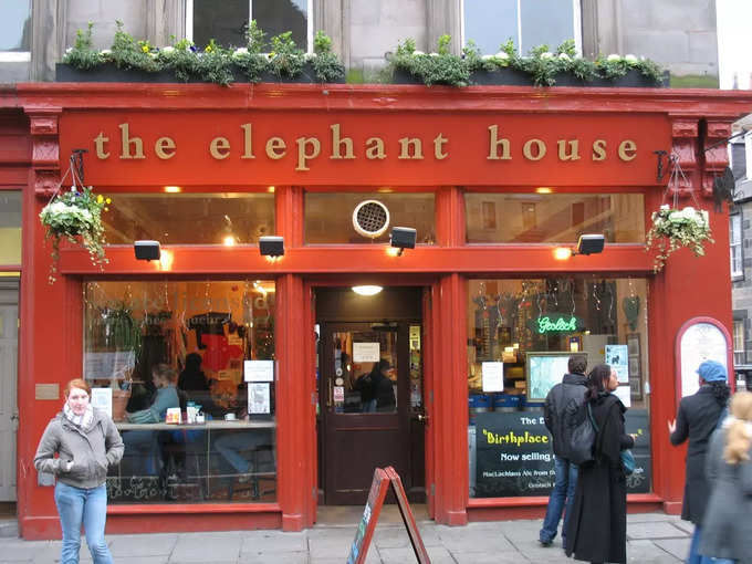 एलिफेंट हाउस, एडिनबर्ग - Elephant House, Edinburgh