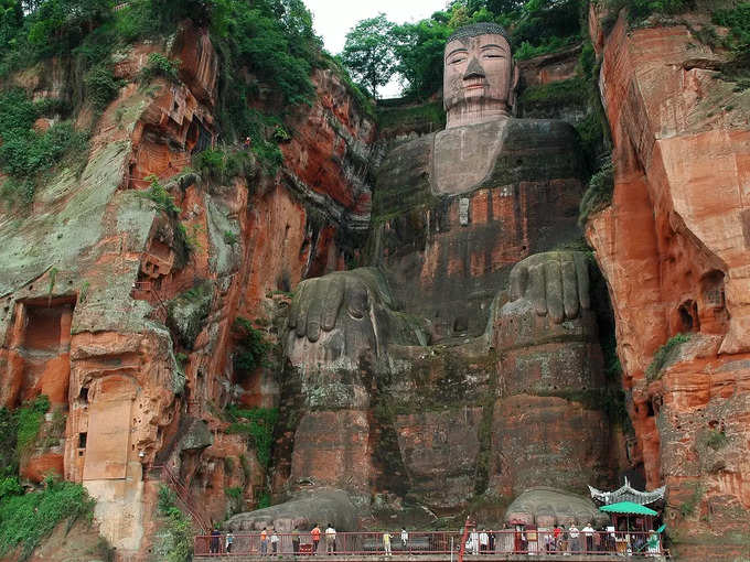 लेशान जायंट बुद्धा, चीन - Leshan Giant Buddha, China