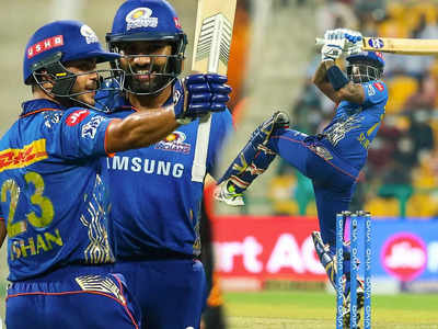 Mumbai Indians: ईशान, सूर्यकुमारची वादळी फलंदाजी; मुंबईचे हैदराबादला एव्हरेस्ट एवढे आव्हान