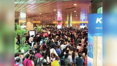 मुंबई विमानतळाला बसस्थानकाचे स्वरूप; नेमकं काय घडलं होतं?
