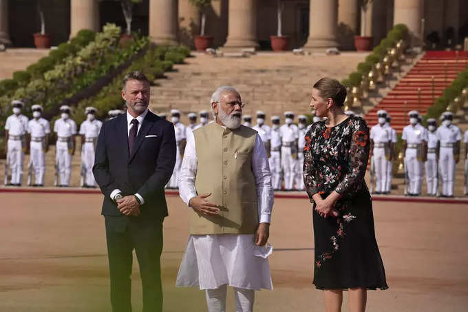डेन्मार्कच्या पंतप्रधान मेट फ्रेडरिक्सन भारत दौऱ्यावर
