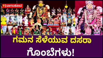 40 ವರ್ಷಗಳಿಂದ ದಸರಾ ಗೊಂಬೆ ಕೂರಿಸುತ್ತಿರುವ ಬಾಗಲಕೋಟೆ ಜಿಲ್ಲೆಯ ಪತ್ತಾರ ಕುಟುಂಬ!