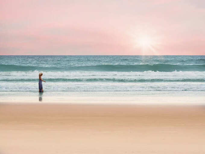 उडुपी में मालपे बीच - Malpe Beach in Udupi in Hindi