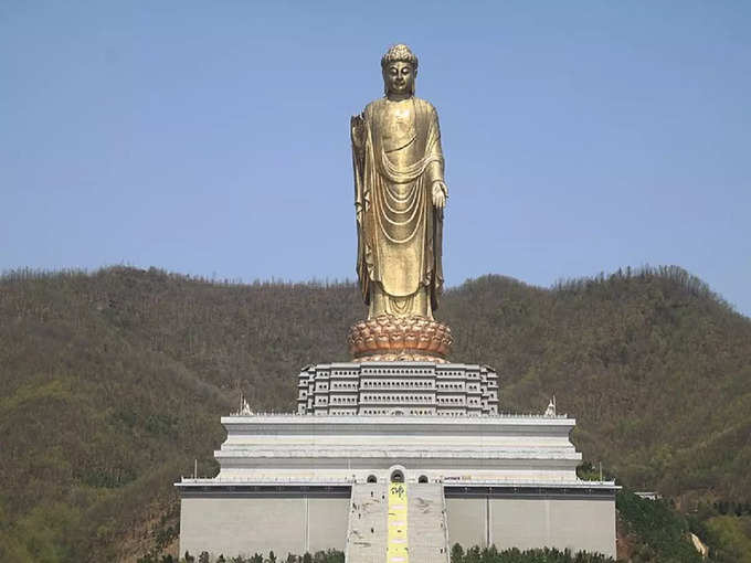 स्प्रिंग टेम्पल बुद्धा, चीन - Spring Temple Buddha, China in Hindi