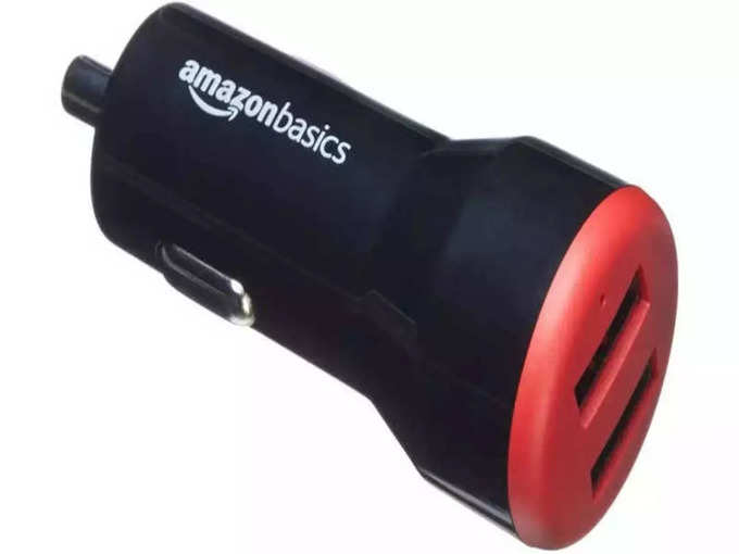 AmazonBasics 4.0 Amp dual USB car charger