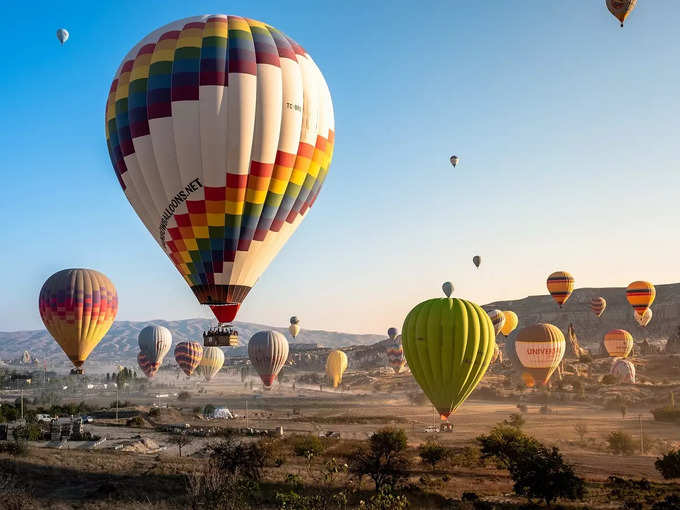 जयपुर में एक हॉट एयर बैलून में - In a Hot Air Balloon in Jaipur