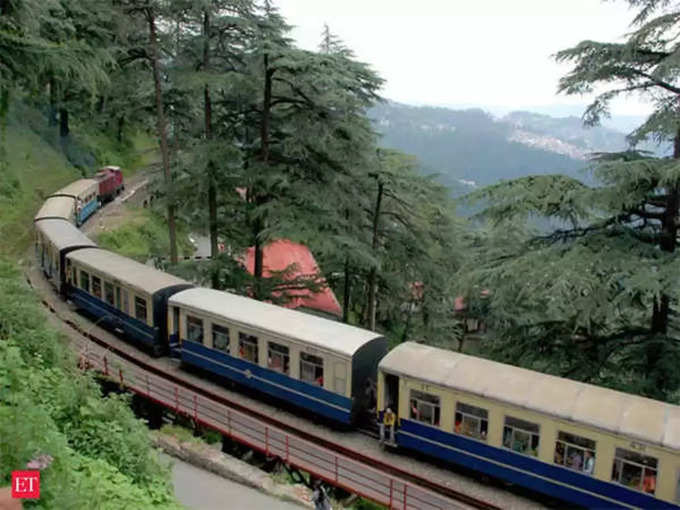 कालका से शिमला तक - Kalka to Shimla on Himalayan Queen