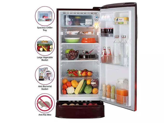 ​LG 190 L 4 Star Inverter Direct-Cool Single Door Refrigerator