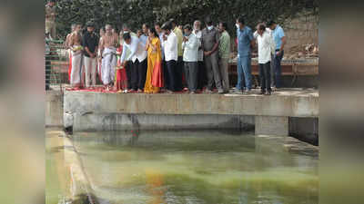 ತುಂಬಿದ ಸ್ಯಾಂಕಿ ಕೆರೆ: ಬಾಗಿನ ಅರ್ಪಣೆ ಮಾಡಿದ ಅಶ್ವತ್ಥ ನಾರಾಯಣ