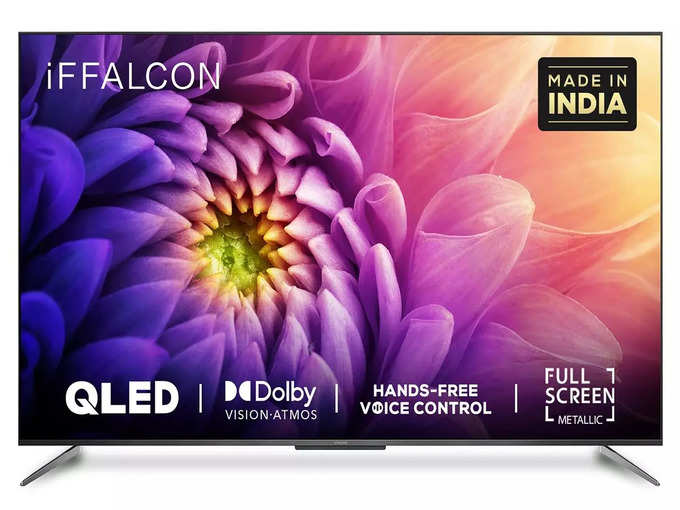 iFFALCON  55 inches 4K Ultra HD Certified Android Smart QLED TV