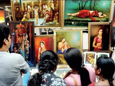 ಬೆಂಗಳೂರು: ಸಿಕೆಪಿ ಆವರಣದಲ್ಲಿ ಕಲಾಕೃತಿ ರಚನೆಗಾಗಿ ಸ್ಟುಡಿಯೋ