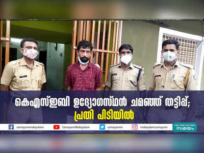 കെഎസ്ഇബി ഉദ്യോഗസ്ഥൻ ചമഞ്ഞ് തട്ടിപ്പ്; പ്രതി പിടിയിൽ