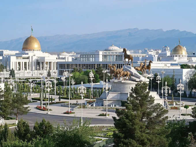 दुनिया का सबसे महंगा शहर अश्गाबात, तुर्कमेनिस्तान - Most Expensive City Ashgabat, Turkmenistan