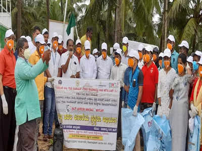 ಆರ್ ಡಿ ಪಿ ಆರ್ ವತಿಯಿಂದ ಮಟ್ಟು ಕಡಲ ಕಿನಾರೆ ಸ್ವಚ್ಚತೆ;  ಶಾಸಕ  ಲಾಲಾಜಿ ಆರ್. ಮೆಂಡನ್ ಚಾಲನೆ