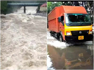 താഴ്ന്ന പ്രദേശങ്ങളില്‍ വെള്ളക്കെട്ട്; മലയോര മേഖലകളില്‍ ദുരിതം, വീഡിയോ