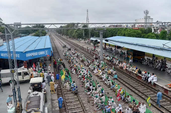 रेल रोको : बहादूरगढ, उत्तर प्रदेश