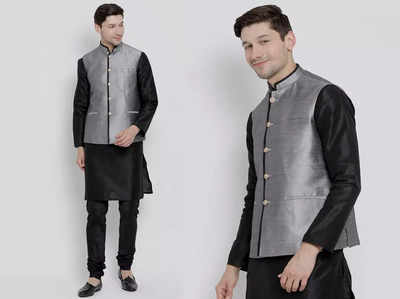 इस फेस्टिव सीजन एथनिक लुक के लिए पहनें ये Nehru Jackets, कीमत ₹599 से शुरू