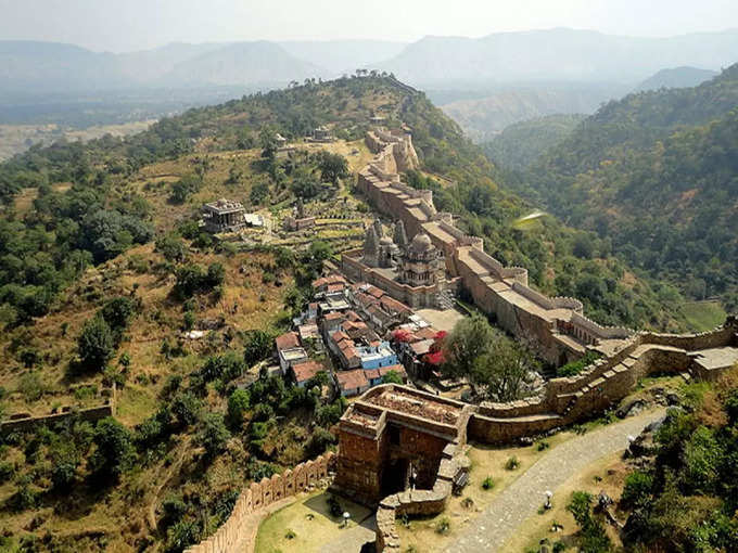 राजस्थान में कुंभलगढ़ किला - Kumbhalgarh Fort in Rajasthan in Hindi