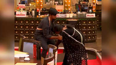 Bigg Boss 5: அபிஷேக் ராஜா காலில் விழுந்த தாமரை.. என்ன ஆனது?