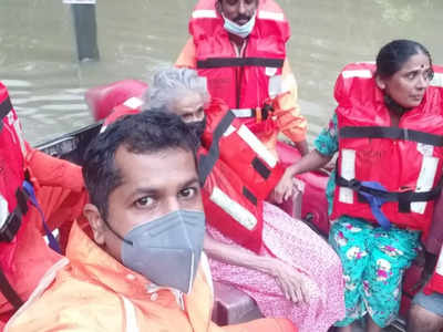 പ്രളയത്തിൽ നിന്ന് കരകയറ്റി; അഗ്നിശമനസേന സുരക്ഷിതരാക്കിയത് 1270 പേരെ