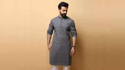 cotton kurta for men फक्त 644 पासून सुरू, दिवाळीसाठी मिळवा आकर्षक लुक