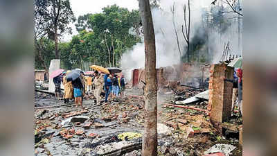 দীপাবলির আগেই বাজি কারখানায় বিস্ফোরণ, চাঞ্চল্য কোলাঘাটে