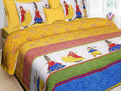 इन खूबसूरत बेडशीट से स्टाइलिश बनाएं अपना बेडरूम, डबल बेड के लिए हैं पर्फेक्ट