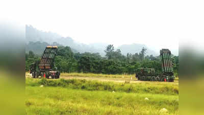 pinaka and smerch : चीन सीमेवर पिनाका आणि स्मर्च रॉकेट तैनात, ४४ सेकंदात ७२ रॉकेट डागण्याची क्षमता