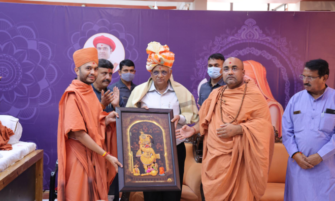 CM ભૂપેન્દ્ર પટેલે સાળંગપુર કષ્ટભંજનદેવ હનુમાનજી મંદિરે કર્યા દર્શન