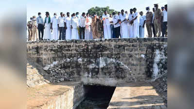 ஈச்சம்பாடி அணையை திறந்து வைத்த ஆட்சியர்... விவசாயிகள் மகிழ்ச்சி!