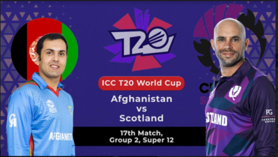 AFG VS SCO T20 World Cup 2021 Highglights: मुजीब-राशिद की फिरकी का कमाल, अफगानिस्तान ने स्कॉटलैंड को 130 रन से हराया