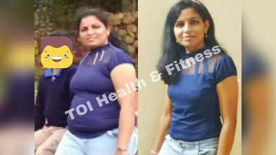 <strong>Weight loss journey :</strong> भाजी, चपाती, भात काहीही न सोडता या मराठमोळ्या महिलेने घटवले तब्बल 34 Kg वजन, वेट लॉसनंतर बदलला संपूर्ण लुक!