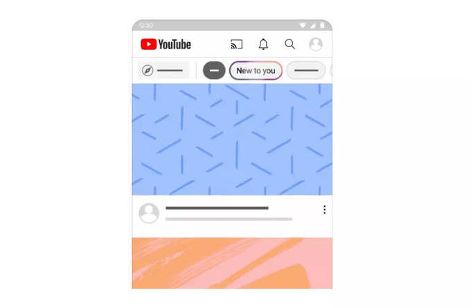 YouTube New to you feature