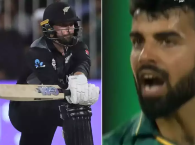 NZ Vs Pak Match: સતત ત્રણ ચોગ્ગા ફટકારતાં પાકિસ્તાની બોલર શાદાબે બેટ્સમેનને ગાળો ભાંડી