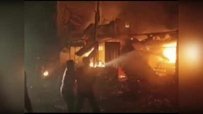 tamil nadu fire : फटाक्यांच्या गोदामाला भीषण आग; सहा जणांचा मृत्यू , ९ जण जखमी