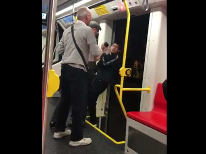 Viral Videos Show Two Men Throw Off Young Boy From Train Over Loud Music In San Francisco News in Hindi