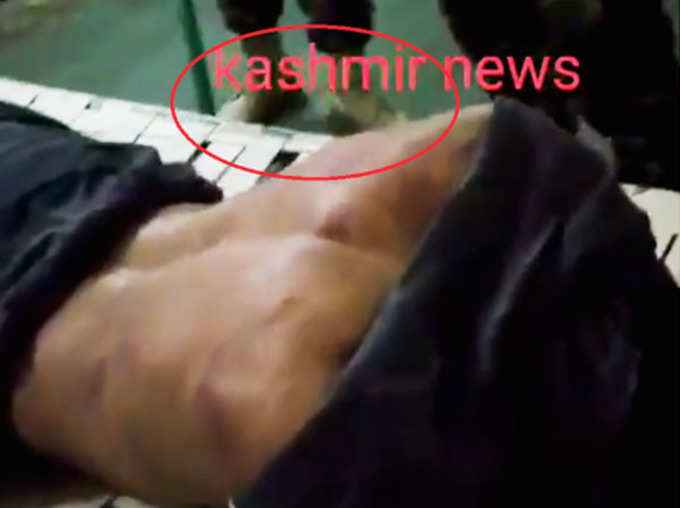 Video tweeted by Pakistani journalist Hamid Mir showing man being tortured not related to indian army