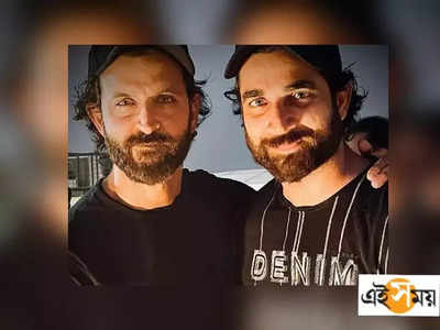 Hrithik Roshan Viral Pic: বডি ডবলের সঙ্গে হাসিমুখে হৃত্বিকের ছবি দাপাচ্ছে ইন্টারনেট