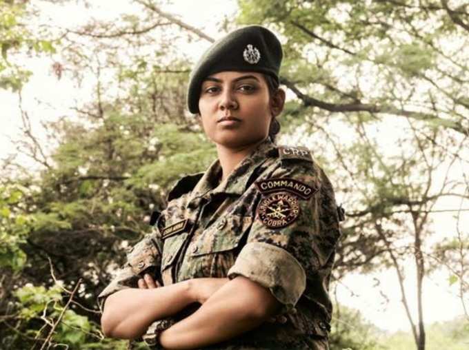 Meet Usha Kiran First Lady Cobra Commando of Crpf In Chhattisgarh