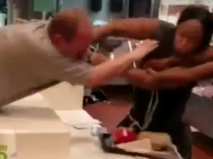 Viral Video: Man Booked Who Attacked Mcdonalds Female Employee Over a Straw