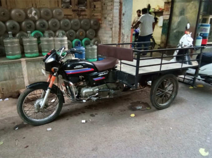 60 Year Old Differently Abled Surat Man Makes E-Bike From Electronic Waste