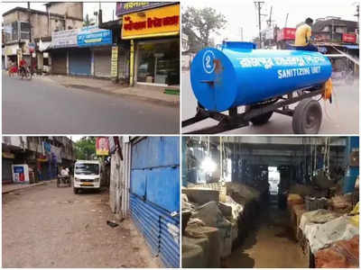 সোনারপুরে কার্যত লকডাউন, বন্ধ দোকান-বাজার উসকে দিল অতীতের স্মৃতি