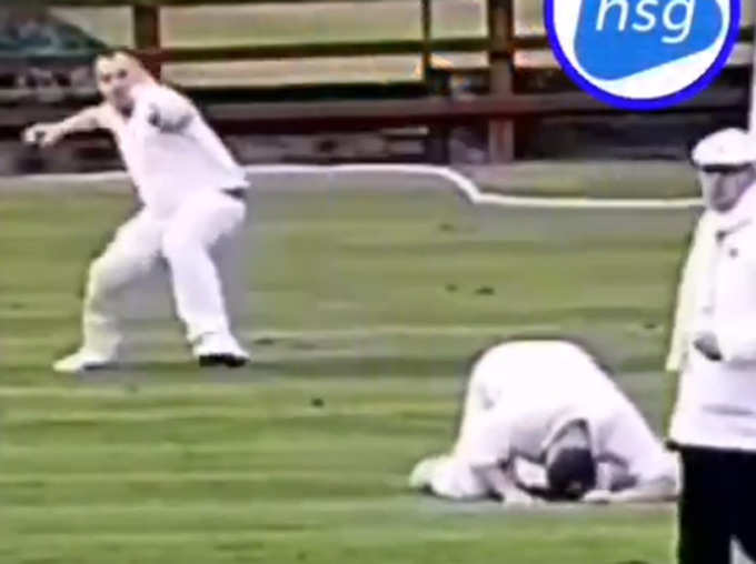 Hilarious Misfielding Mishap Goes Viral Because Of A Fitting Punishment