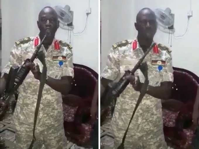 Viral Video: This Soldier Stops Bullets from His Teeth FB Users Says Its Fake