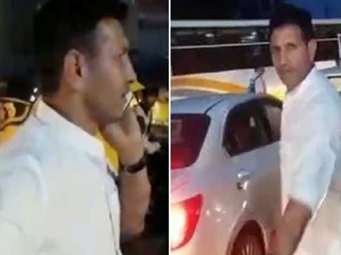 Madhya Pradesh Sports Minister Jitu Patwari Helped Police in Managing Traffic Video Goes Viral