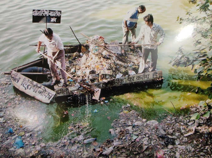 For 14 Years Haji Sardar Mohammed Goes Out to Clean lakes in Udaipur Every Sunday