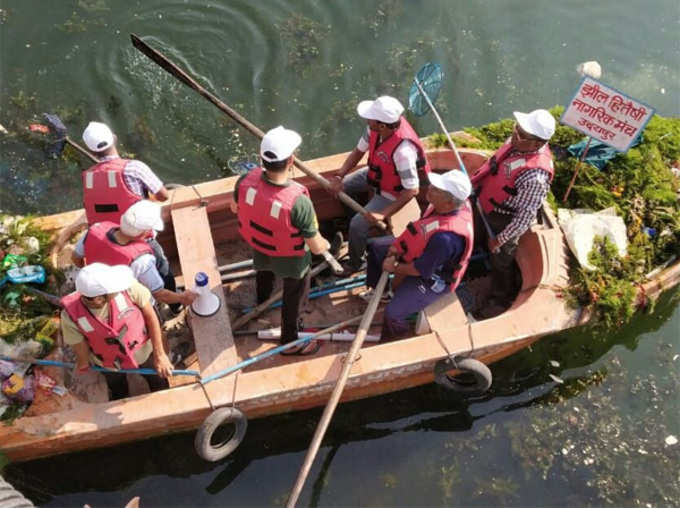 For 14 Years Haji Sardar Mohammed Goes Out to Clean lakes in Udaipur Every Sunday