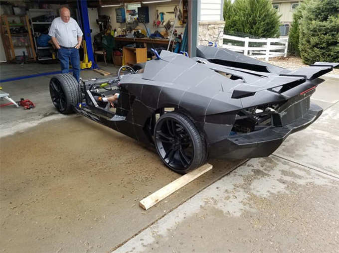 Colorado Dad Creates 3D Printed Lamborghini Aventador in Just 14.23 Lakhs For His Little Son