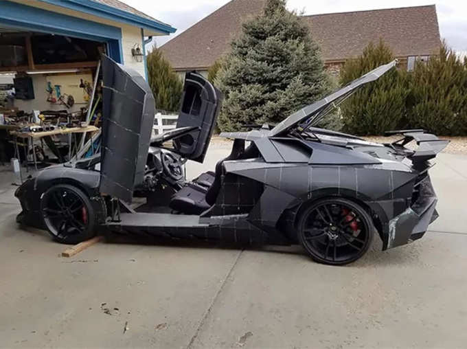 Colorado Dad Creates 3D Printed Lamborghini Aventador in Just 14.23 Lakhs For His Little Son